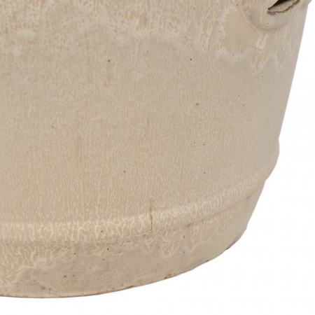 Taburet crem ceramic decor japandi [3]