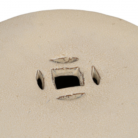 Taburet crem ceramic decor japandi [4]
