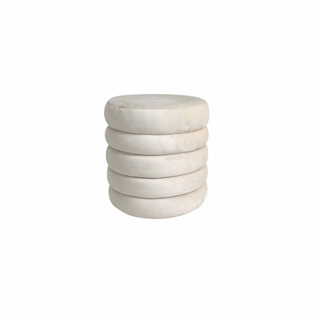 Taburet crem cu Depozitare Modern|Tabureti Design Premium [1]