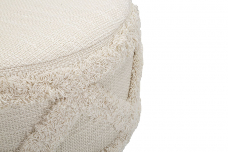 Taburet Damasco Tall, textil/lemn, bej/natural, Mauro Ferretti [2]