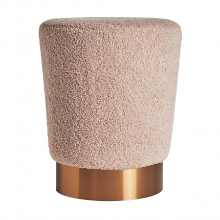 Taburete si pufuri - Taburet Shabby Chic boucle|Tabureti premium living