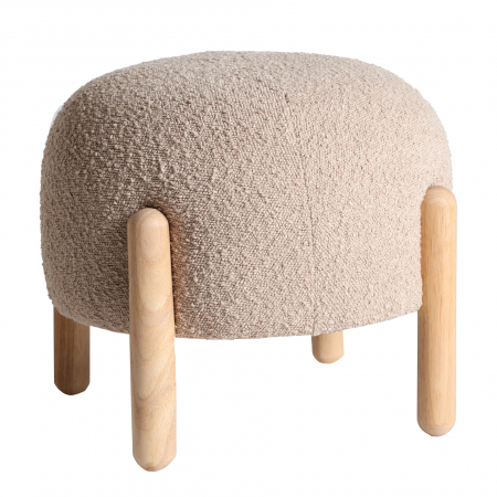 Taburet Nordic bej | Taburete moderne confortabile [1]