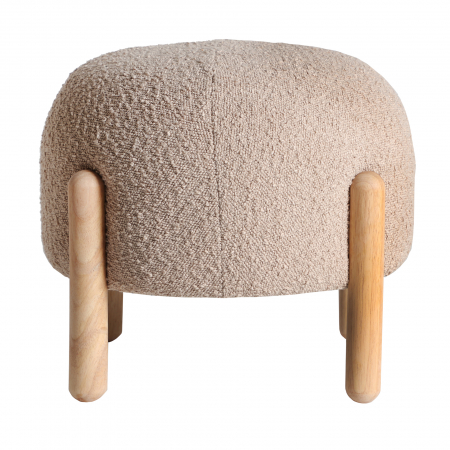 Taburete si pufuri - Taburet Nordic bej | Taburete moderne confortabile