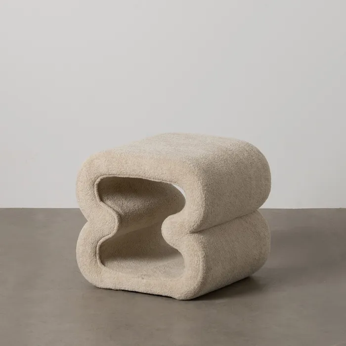Taburete si pufuri - Puf fier poliester compact|Mobilier relaxare decorativ