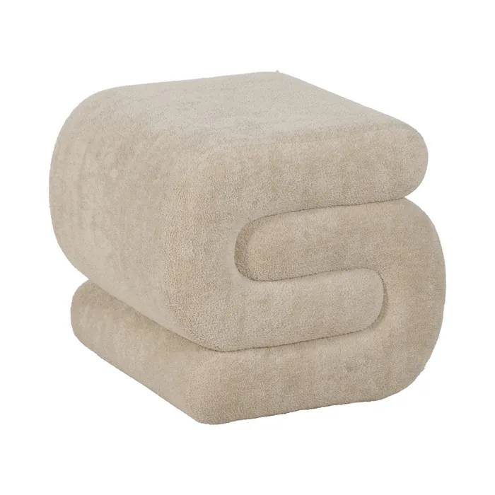 Puf lemn pin poliester|Mobilier relaxare modern [1]