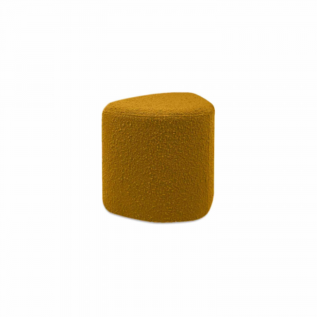 Taburete si pufuri - Taburet Tapitat Ocru|Tabureti Design Premium