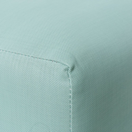 taburet IO – pastel verde, textil outdoor, formă cubică [1]