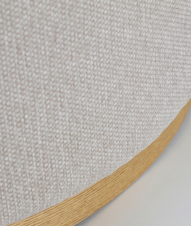 Taburet RUREY rotund tapițat – titlu imagine principală [1]