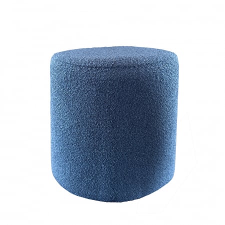 Taburet modern compact Tube Stool albastru