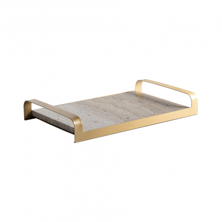 Tava decorativa Art Deco bronz gri si auriu|Accesorii interioare de lux [1]