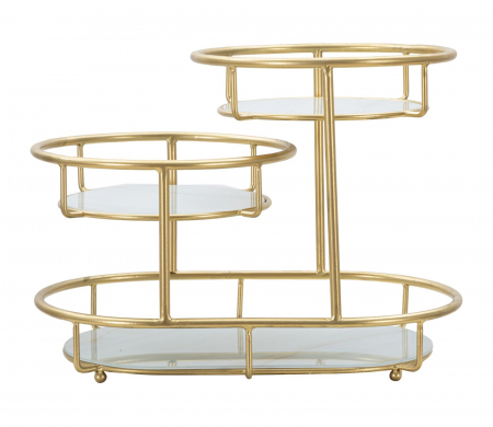 Organizator obiecte mici - Tava Eleganta 3 Nivele | Organizare Obiecte Mici | CreativDeco