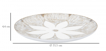 Tava Eleganta Ceramica | Organizare Hol si Birou | CreativDeco [5]