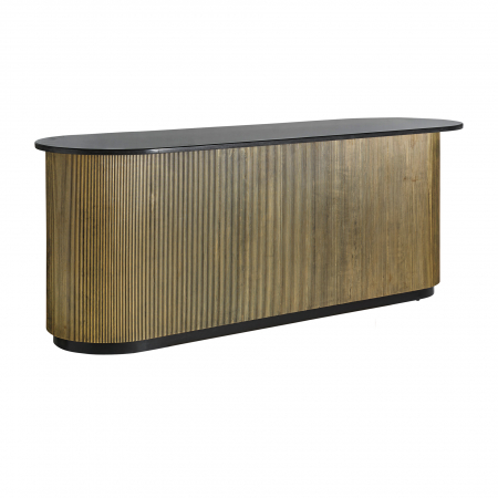 Tejghea bar Art Deco metal auriu|Mobilier bar luxos [1]
