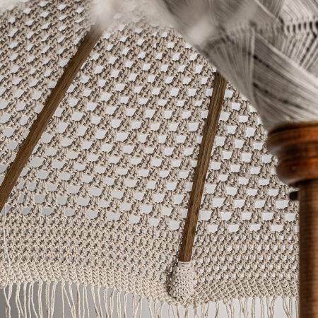 Umbrela contemporana lemn tec|Umbrele gradina elegante [4]