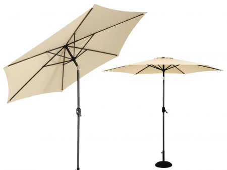 Umbrele Exterior - umbrela-monty-inclinabila-offwhite-standard-6brate-manivela