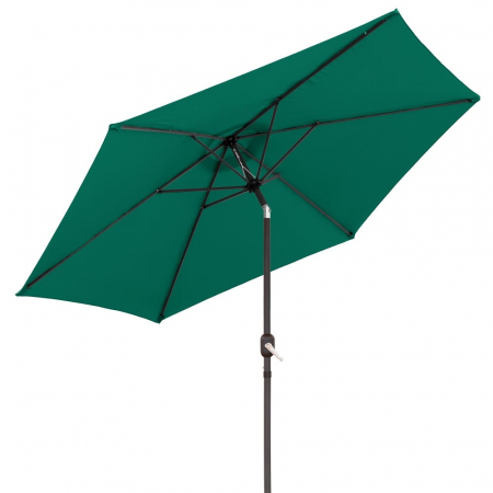 Umbrele Exterior - umbrela-monty-inclinabila-verde-300cm-6brate-manivela-inclinare