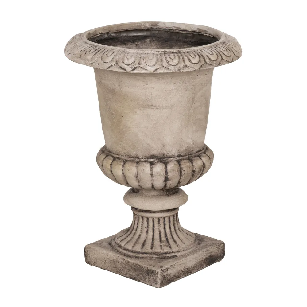 Clasic - Urna pentru flori bej antica | Urne de gradina elegante