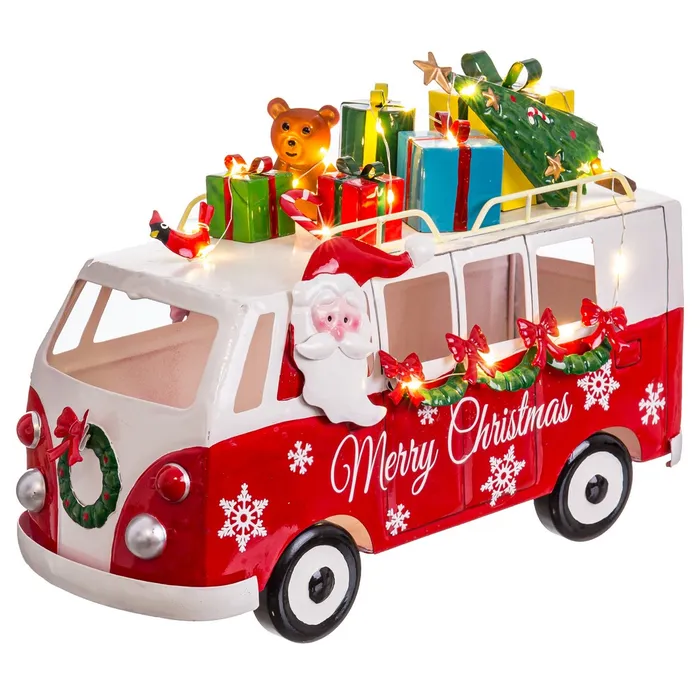 Obiecte decorative - Van de Craciun cu Mos Craciun CreativDeco - Lumini si Cadouri pentru Sărbători