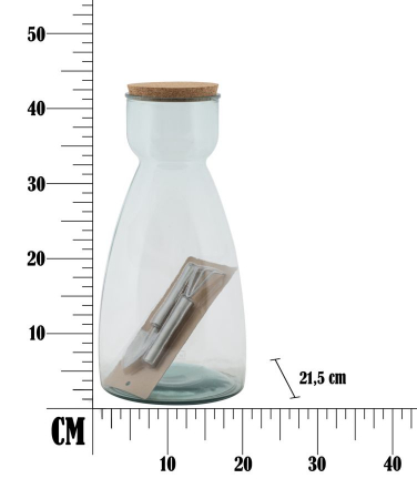 Vas Gradina Sticla Reciclata CreativDeco - Design Sustenabil Elegant [7]