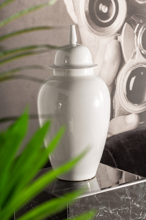Vas decorativ ceramica alba|Vase provensale [3]