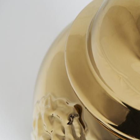 Vas decorativ Art Deco ceramica aurie|Vase decorative luxoase [2]