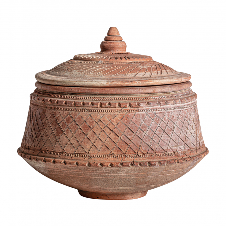 Vas decorativ clasic teracota|Vase decorative elegante