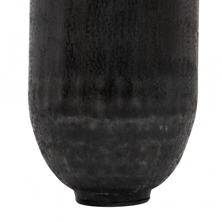 Vas negru aluminiu decor modern inalt [6]