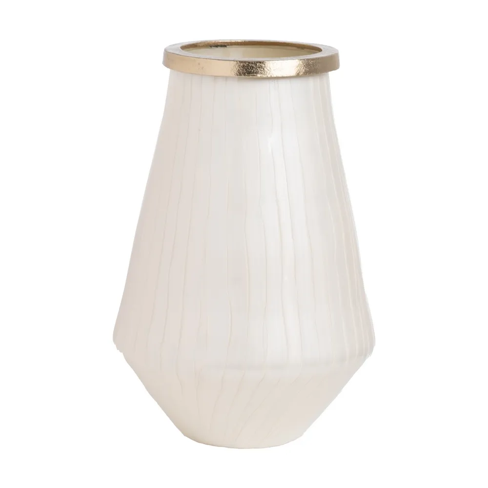 Vaze - Vaza eleganta cristal si auriu | Accesorii sofisticate