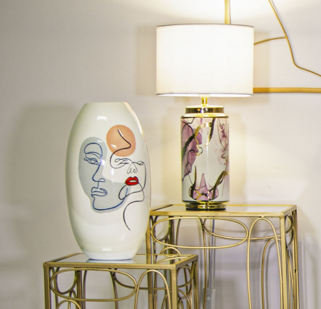 Vaza Cu Accente De Culoare CreativDeco - Decor Artistic Si Modern [4]