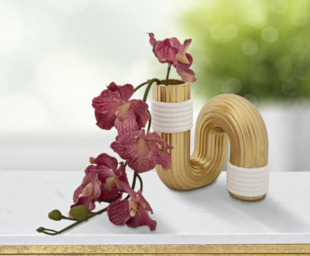 Vaza Unica Aurie CreativDeco - Design De Lux Pentru Casa [3]