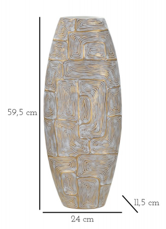 Vaza glam accente aurii CreativDeco [6]