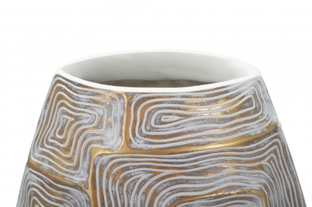 Vaza glam accente aurii CreativDeco [3]