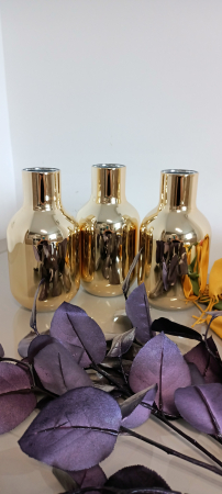 Vaza aurie moderna,  Bottle - creativdeco.ro [3]