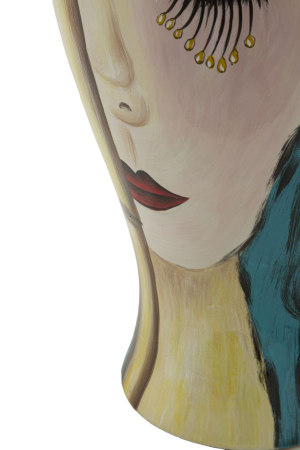 Vaza artistica CreativDeco pictura manuala aurie [2]