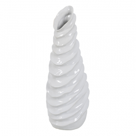 Vaze - Vaza ceramica alba subtire decor nordic