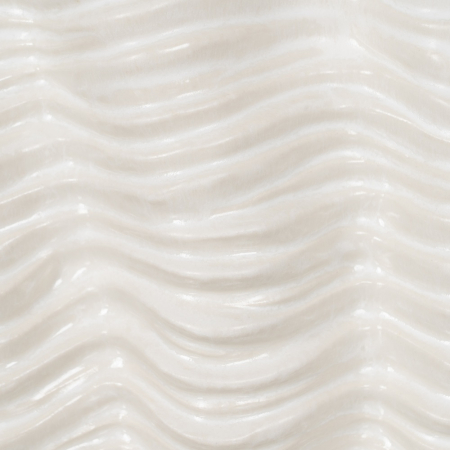 Vaza decorativa ceramica crem cu rol dublu|Obiecte ceramice decorative pentru accente moderne [3]