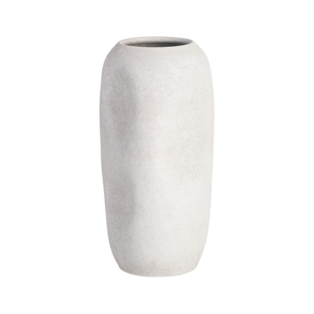 Vaze - Vază decorativă ceramică albă formă cilindrică