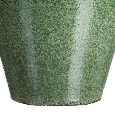 Vază decorativă din ceramică verde glazurată – amforă înaltă [5]