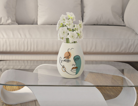 Vaza Moderna Stilizata CreativDeco - Stil Contemporan Pentru Interior [4]