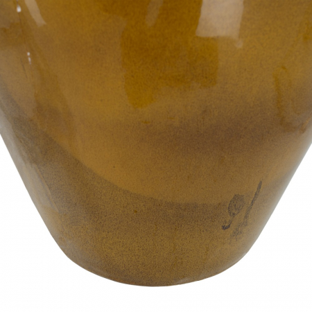 Vaza galbena ceramica decor boho modern [7]