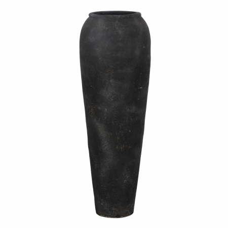 Vaza gri inalta fibrociment decor urban [2]