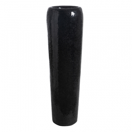Vaza neagra mare moderna decor sculptural [2]