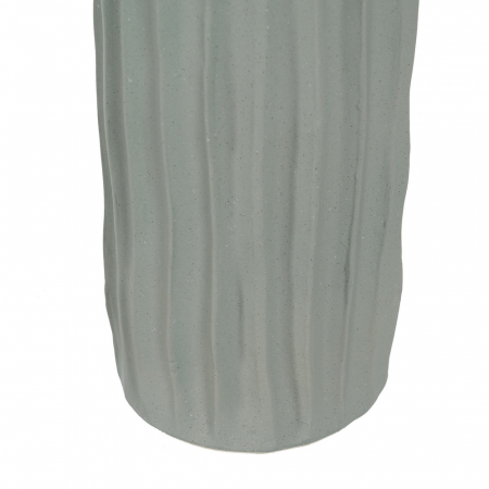 Vaza ceramica verde inalta decor botanic [6]