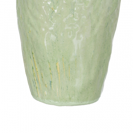 Vaza mare ceramica verde mata pentru buchete|Vaze decorative naturale pentru decor contemporan [6]