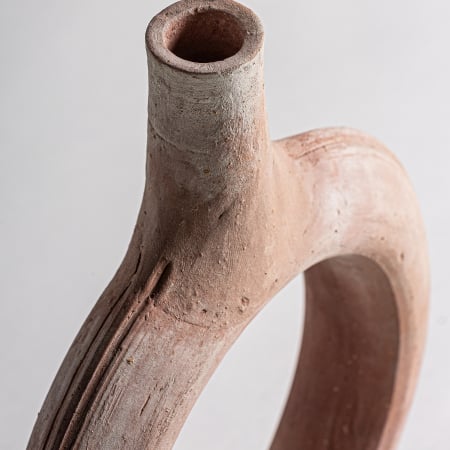 Vaza contemporana argila forma organica | Decoratiuni moderne [2]