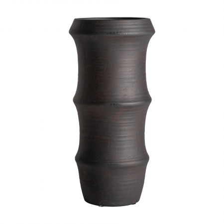 Vaze - Vaza Art Deco ceramica neagra inalta|Vaze decorative elegante