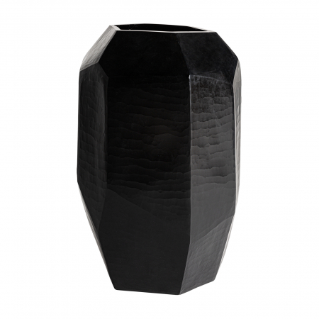 Vaze - Vaza contemporana Galeo ceramica neagra|Vaze decorative statement