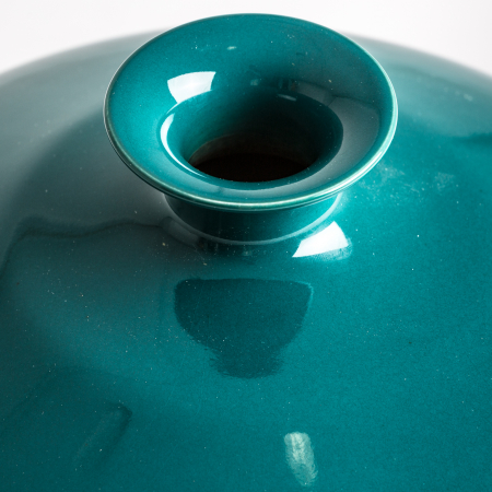Vaza kitsch ceramica turcoaz|Vaze decorative excentrice [1]