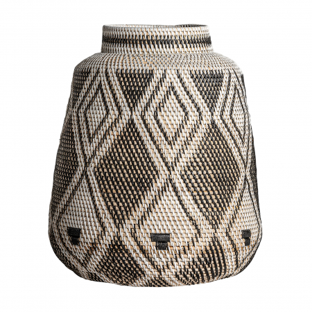 ZIRBA - Vaza ratan etnica|Vaze decorative naturale