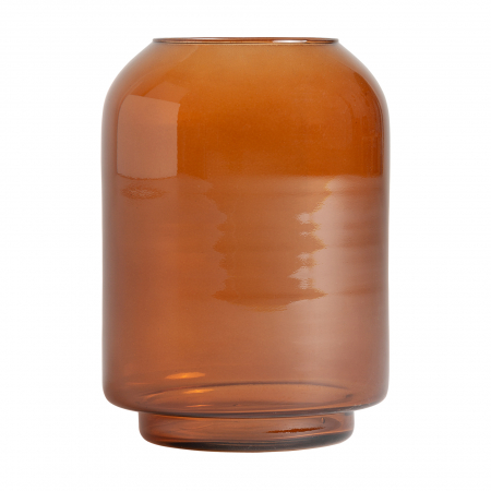 Vaze - Vaza contemporana sticla chihlimbar|Vaze decorative moderne